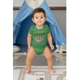 thumbnail image 2 of Old Glory Big Hanging Sloth Ugly Christmas Sweater Soft Short Sleeve Baby One Piece, 2 of 6