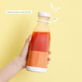 thumbnail image 4 of USB-Rechargeable 300ml Personal Blender with 40W Motor, 18000 RPM High-Speed Mixer, Built-in 3.7V 1200mAh Lithium Battery, Transparent Design, Stainless Steel & PC Material, Portable Electric Fruit, 4 of 6