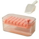 thumbnail image 2 of Bandeja para cubitos de hielo RXIRUCGD: la hielera utiliza hielo de grado alimenticio y se desmolda fácilmente con un solo clic, color rosa., 2 of 3