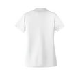 thumbnail image 4 of Port Authority Ladies Dry Zone UV Micro-Mesh Polo, White, X-Small, 4 of 4