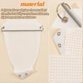 thumbnail image 3 of GINTBN Universal Iron Protective Cover Shield,Ironing Cloth to Protect Clothes,Prevents Burn, Sticking,Easy Installation Sole Plate Accessory, 3 of 8