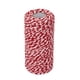 thumbnail image 1 of Rollo de Cuerda Hilo para Costura DIY Artesanía Color Rojo Blanco 100 Metros SM SunniMix Envuelva la cadena de regalo, 1 of 7