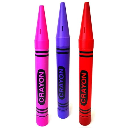 Giant Crayon Bank 36 Inch Asst Colors (1/Pkg)