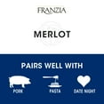 thumbnail image 4 of Franzia Merlot Red Wine, 3 L Bag in Box, 13% ABV, 4 of 7