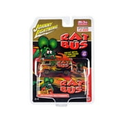 1964 Volkswagen Type 2 Transporter "Rat Bus" w/Rat Fink (American Diorama) Figure 1/64 Diecast Model Car by Johnny Lightning