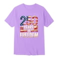 thumbnail image 4 of ibiyuan Tshirt for Girls Holiday Short Sleeve Baby Girl Tops Shirts for Girls Crewneck Cute Print Tees Trendy Birthday Outfit Shirts,2-3 Years, 4 of 4