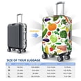 thumbnail image 5 of Goofa Vegetables2 Pattern Luggage Covers For Suitcase,Suitcase Cover Protector Fit 18-32 Inch Luggage-Medium, 5 of 9
