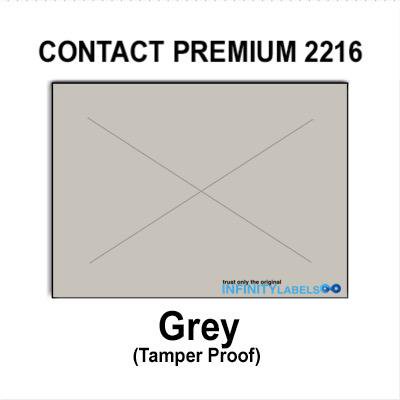 180,000 Contact Premium 2216 compatible Gray Price Gun Labels for Contact  Premium 66.22, 77.22 and 88.22 Price Guns. Full Case + 20 ink rollers. WITH  ...