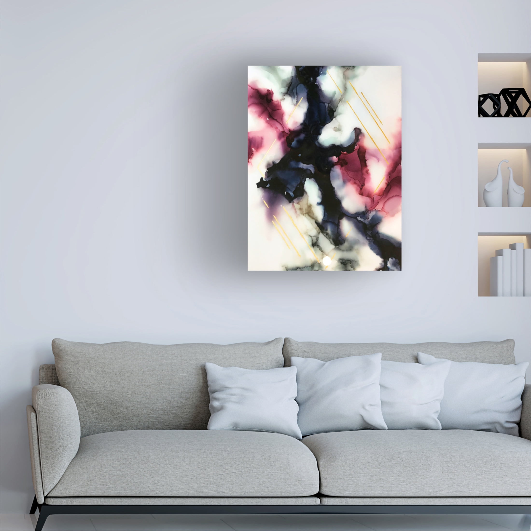 Trademark Fine Art Alyson Storms Dark Matter Awoken Canvas Wall Art