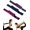 3pcs, variant on wangrunqiang, Fitness Resistance Band for Stretching and Yoga, Adjustable 8-Segment Elastic Stretch Strap, Elastic Tension Band Exercise Pull Rope, for Hamstring Glutes Training