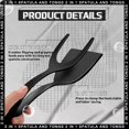 thumbnail image 5 of 2 in 1 Grip Flip Spatula Clamp Egg Pancake Fish French Toast Omelette Making Non Stick Home Kitchen Cooking Turner Tool, 5 of 5