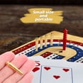 thumbnail image 3 of MLINS 50Pcs Metal Cribbage Board Pegs for Travel Home and Family Gatherings Golden Traditional Game Accessories, 3 of 7