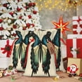 thumbnail image 6 of Naloa Blue Black Butterfly Art Drawstring Christmas Bags, 3D Xmas Gift Bags, Christmas Wrapping Bags, Xmas Goodie Bags, Treat Pouch Bags, Party Favor Bags-Medium, 6 of 9