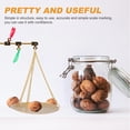 thumbnail image 3 of Miangastore Chinese Medicine Scale Small Copper Scale Decorative Gram Scale Weighing Tool, 3 of 8