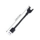 thumbnail image 3 of Cable de carga Cable de repuesto Cargador USB para Xiaomi Mi Band 3 Pulsera inteligente Pulsera Monitor de ritmo cardíaco Fitness (Negro), 3 of 5