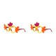 thumbnail image 2 of Gafas de purpurina Jumpingount Pascua disfraces decoración anteojos plástico Tipo 9 2piezas, 2 of 6
