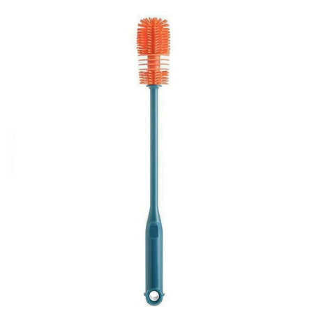 

Mingyiq Silicone Long Handle Cup Brush Bottle Glass Cup Cleaner Kitchen Cleaning Tool