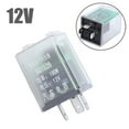 thumbnail image 1 of 12V 3Pin Car Auto Turn Signal Light Indicator Electronic Flasher Relay, 1 of 12