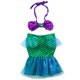 thumbnail image 1 of Conjunto de traje de baño de bikini y traje de baño de sirenita para niñas pequeñas, 1 of 5
