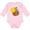 AD-Pink, variant on Inktastic Thanksgiving Turkey, Turkey With Sunflower Boys or Girls Long Sleeve Baby Bodysuit