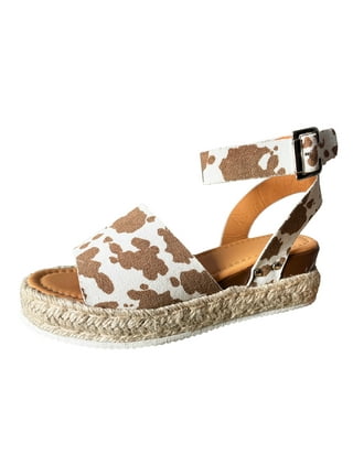 17+ Brown Cow Print Sandals