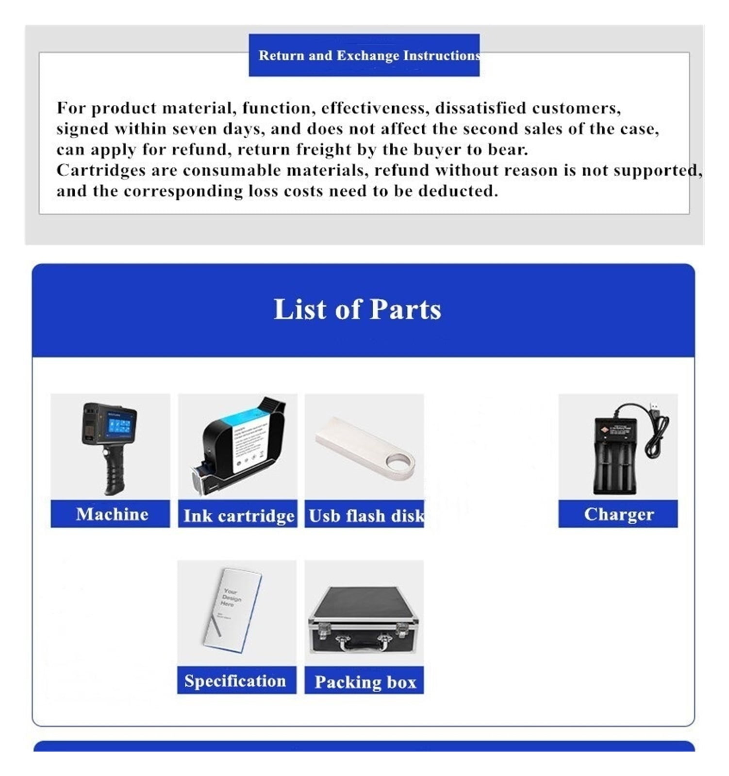 12.7mm Online Variable Batch Code Numbering Label Portable Handheld Printer, Smart Thermal Inkjet Printer ,Versatile Surface Compatibility