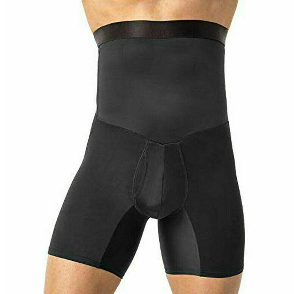LinJie Men's Underwear Boxer Briefs Tummy Control Shorts High Waist  Slimming Body Shaper Compression Shapewear Belly Girdle (Black, XXL) price  in Saudi Arabia,  Saudi Arabia