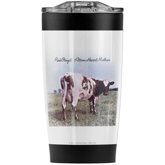 Pink Floyd/Atom Heart Mother Stainless Steel Tumbler 20 oz Coffee Travel Mug/Cup, Vacuum Insulated & Double Wall with Leakproof Sliding Lid | Great for Hot Drinks and Cold Beverages