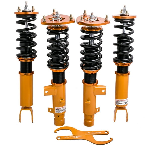 Maxpeedingrods Damper Adjustable Coilovers Assembly w/ Front Camber For Honda Accord 2013-17