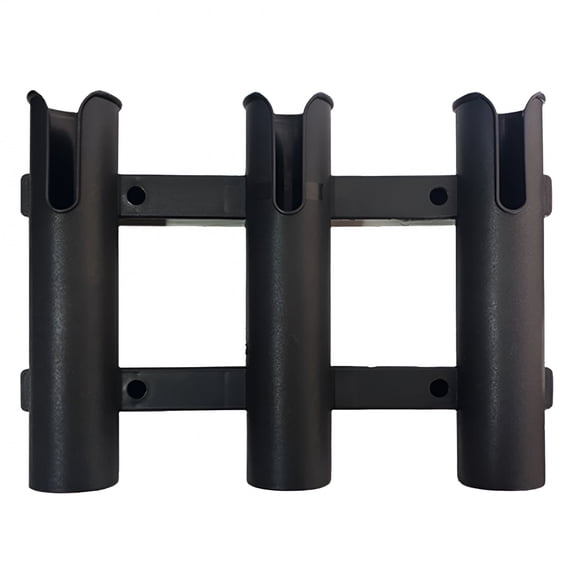 MELIVO Removable 3 Tube Boat Fishing Rod Holder For Marine Side Kayak