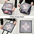 thumbnail image 4 of Home Organizer Foldable Fabric Storage Bin With Handle Santa Claus Dozing Off, 4 of 7