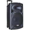 QFX PBX-61080BT Bluetooth Speaker System, Black