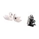 thumbnail image 5 of Elegantes Figuras De Resina De Cisne Y Cámara Para Decoración Navideña En El Hogar, La Oficina, El Dormitorio O La Sala De Estar. Un Accesorio único Para Exhibir, Ideal Para Familiares Y, 5 of 8