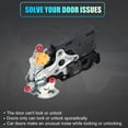 thumbnail image 4 of Rear Right Door Latch Lock Actuator Assembly for Chevrolet Express 1500 2003-2014, 4 of 6