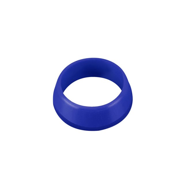 Eigraketly Anillo protector para tija de sillín de bicicleta, tija de sillín para bicicleta de montaña, Protector impermeable de silicona, Ciclismo Azul L