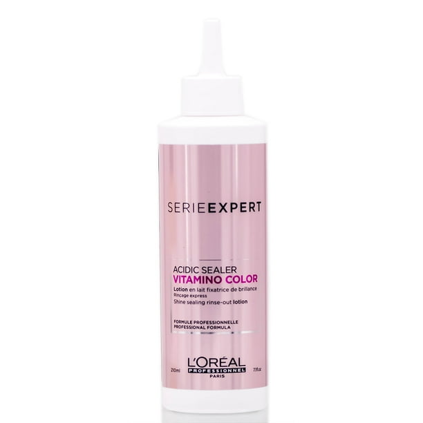 L'Oreal SerieExpert Acidic Sealer Vitamino Color Rinse-Out Lotion oz L'Oreal SerieExpert Acidic Sealer Vitamino Color Rinse-Out Lotion oz