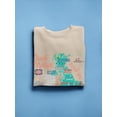 thumbnail image 3 of Great Britain Tourist Map Sweatshirt Men -Image by Shutterstock, Male Small, 3 of 4
