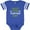 Football Blue and White, variant on Inktastic Uncles Future Hunting Buddy Boys or Girls Baby Bodysuit