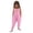 Pink, variant on Gzbliryd Summer Jumpsuits Wide Leg Loose Ruffle Sleeve Girls Summer Clothes for Boys Girls Girls Clothes (Orange,5-6 Years)