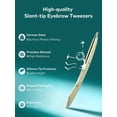 thumbnail image 2 of MR.GREEN Tweezers,Professional Precision Eyebrow Tweezers for Women and Men, Facial Hair Women, Stainless Steel Slanted Removal Tweezers, Plucker, Ingrown hair tweezers, 2 of 4