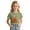 Army Green, variant on WAYUTE Halloween Girls Crew Neck Short Sleeve T Shirt Cute Pumpkin Candy Print Soft Breathable Kids Fall Tunic Top Casual Holiday
