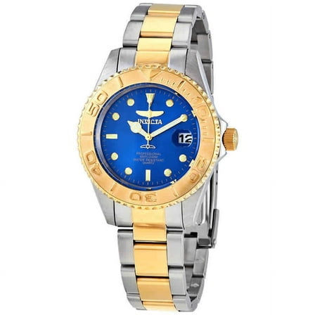 Invicta Men's Pro Diver 29942 37.5mmSteel, Gold Quartz Watch