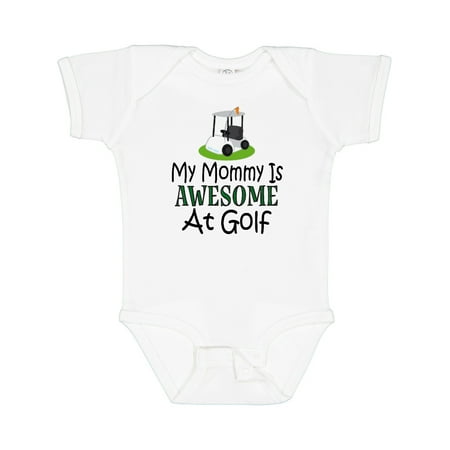 

Inktastic Golfing Mommy is Awesome at Golf Gift Baby Boy or Baby Girl Bodysuit