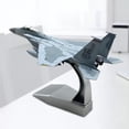 thumbnail image 3 of 1: 100 Alloy US F-15C Fighter Aircraft Model Airplane Collection Gift with Display Stand Professional Versatile Realistic Metal Plane Model, 3 of 8