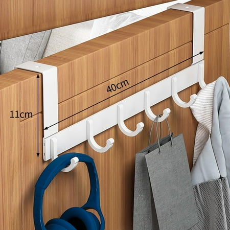 

Clupup Door Hook Hanger Free Punching Door Back Storage Clothes Hanger