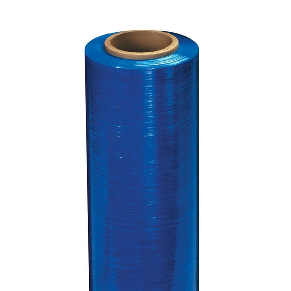 Box Partners Cast Hand Stretch Film 18" x 80 Gauge x 1500' Blue 4/Case SF188CBLUE