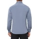 thumbnail image 3 of CAMISAS DE TRAJE PARA HOMBRES INSPIRE CHIC, SÓLIDAS, DE MANGA LARGA, AJUSTE REGULAR, FORMAL, DE BOTÓN, CAMISAS FORMAL GRIS, 3 of 6