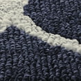 thumbnail image 5 of Maples Rugs Rebecca Moroccan Trellis Washable, Non-Slip, Low Profile Indoor Rug, 2'6 x 3'10, Navy/White, 5 of 6