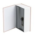 thumbnail image 1 of Cerradura De Combinación De Caja Fuerte Para Libros, Diseño De Apariencia De Simulación, Construcción De Metal Resistente, Almacenamiento De Colección De Joyas De Dinero., 1 of 7
