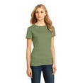 thumbnail image 4 of District Made Ladies Perfect Weight Crew Tee-S (Fresh Fatigue), 4 of 6